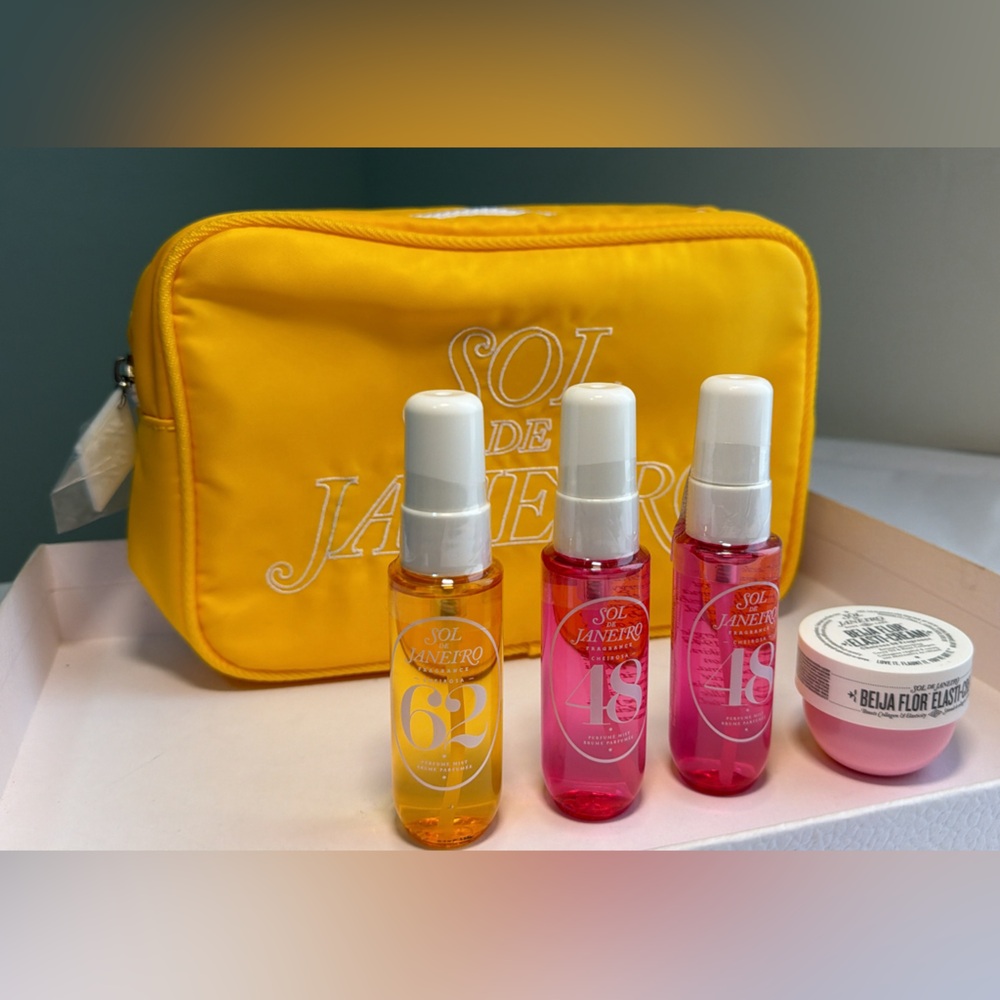 New, authentic Sol de Janeiro Vibrant @ Collection set / travel size